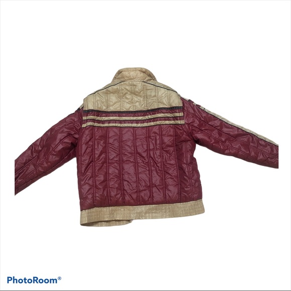 Vintage Puffer Jacket Coat ALPINE SKI vest convertible retro - Picture 13 of 13